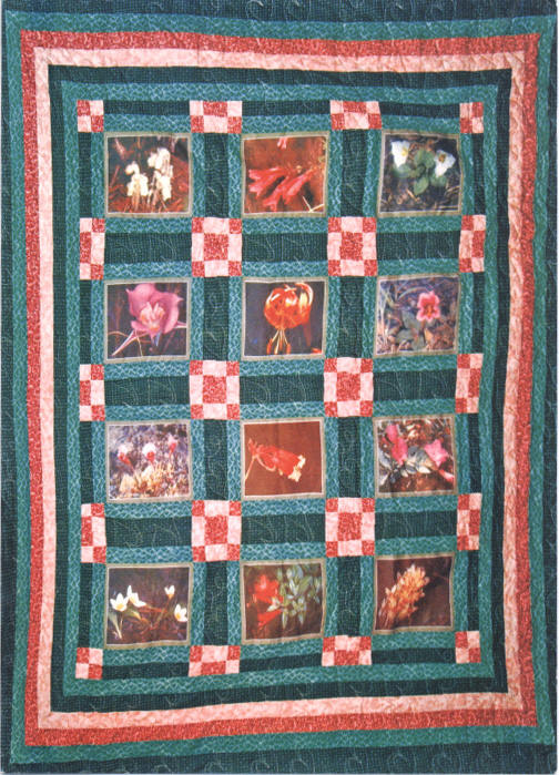 Wildflower Quilt by Alice Parker